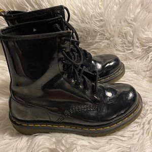 Black Patent Leather Dr Martens